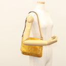 LOUIS VUITTON Monogram Vernis Thompson Street Bag Beige M91301 LV Auth 120623-22