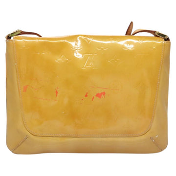 LOUIS VUITTON Monogram Vernis Thompson Street Bag Beige M91301 LV Auth 120623 - 0