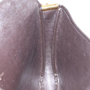 Christian Dior Trotter Canvas Shoulder Bag Brown Gold Auth 120625-18