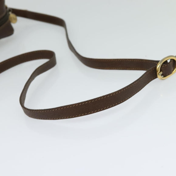 GUCCI GG Supreme Web Sherry Line Shoulder Bag PVC Beige Gold Auth 120628