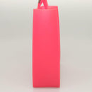 CHANEL Tote Bag Rubber Pink CC Auth 120645-5