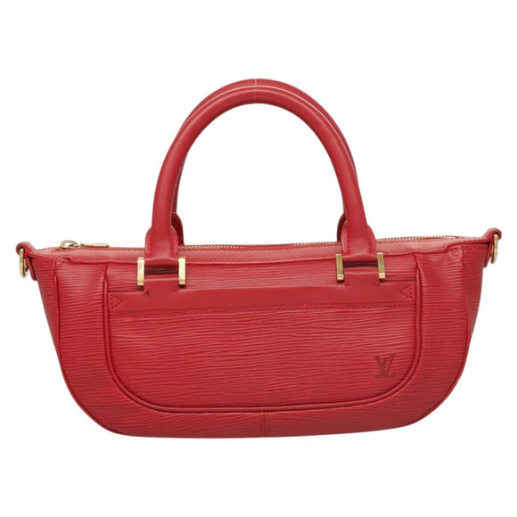 LOUIS VUITTON Epi Danura PM Hand Bag 2way Red M5891E LV Auth 120654