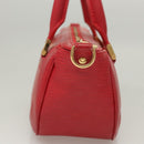 LOUIS VUITTON Epi Danura PM Hand Bag 2way Red M5891E LV Auth 120654-4