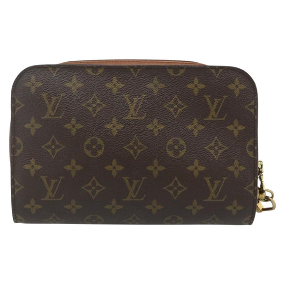 LOUIS VUITTON Monogram Orsay Clutch Bag M51790 LV Auth 120655