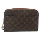 LOUIS VUITTON Monogram Orsay Clutch Bag M51790 LV Auth 120655-2