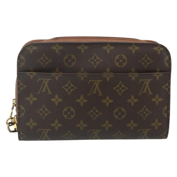 LOUIS VUITTON Monogram Orsay Clutch Bag M51790 LV Auth 120655