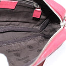 GUCCI GG Implementation Shoulder Bag PVC Red Silver 201447 Auth 120664-18