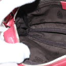 GUCCI GG Implementation Shoulder Bag PVC Red Silver 201447 Auth 120664-19