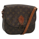 LOUIS VUITTON Monogram Saint Cloud GM Shoulder Bag M51242 LV Auth 120666-1