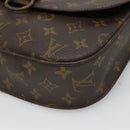 LOUIS VUITTON Monogram Saint Cloud GM Shoulder Bag M51242 LV Auth 120666-15