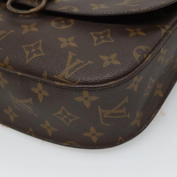 LOUIS VUITTON Monogram Saint Cloud GM Shoulder Bag M51242 LV Auth 120666