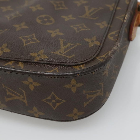 LOUIS VUITTON Monogram Saint Cloud GM Shoulder Bag M51242 LV Auth 120666