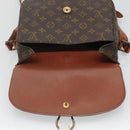 LOUIS VUITTON Monogram Saint Cloud GM Shoulder Bag M51242 LV Auth 120666-19