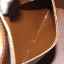 LOUIS VUITTON Monogram Vernis Houston Hand Bag Bronze M91122 LV Auth 120676-20