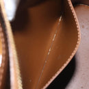 LOUIS VUITTON Monogram Vernis Houston Hand Bag Bronze M91122 LV Auth 120676-21