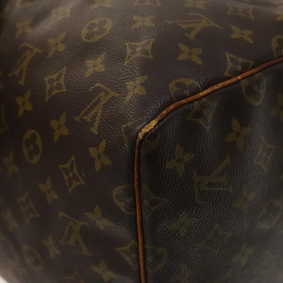 LOUIS VUITTON Monogram Keepall 55 Boston Bag M41424 LV Auth 120688