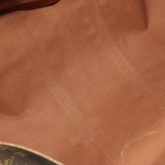 LOUIS VUITTON Monogram Keepall 55 Boston Bag M41424 LV Auth 120688