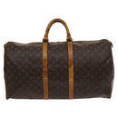 LOUIS VUITTON Monogram Keepall 55 Boston Bag M41424 LV Auth 120688-13