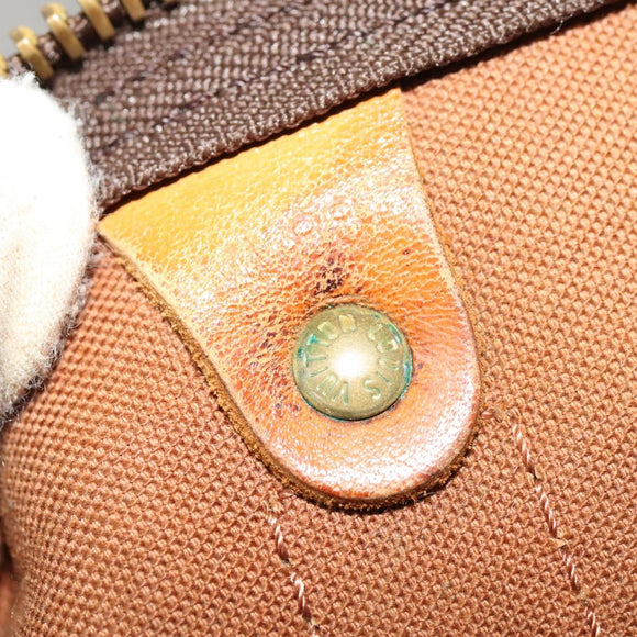 LOUIS VUITTON Monogram Keepall 55 Boston Bag M41424 LV Auth 120688