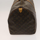 LOUIS VUITTON Monogram Keepall 55 Boston Bag M41424 LV Auth 120688-4