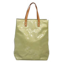 LOUIS VUITTON Monogram Vernis Reade MM Hand Bag Gris M91142 LV Auth 120692-2