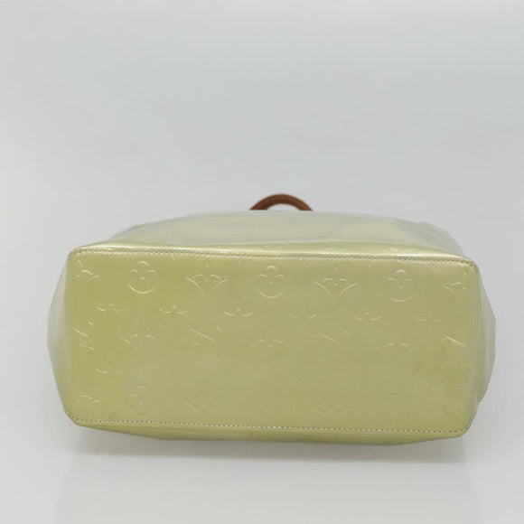 LOUIS VUITTON Monogram Vernis Reade MM Hand Bag Gris M91142 LV Auth 120692