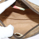 GUCCI GG Supreme Web Sherry Line Bag PVC Beige Gold 89 02 066 Auth 120713-10