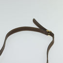 GUCCI GG Supreme Web Sherry Line Bag PVC Beige Gold 001 58 6177 Auth 120727-8