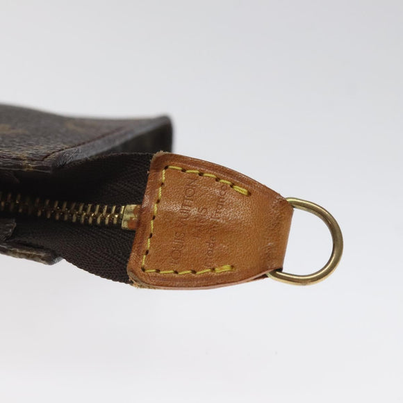 LOUIS VUITTON Monogram Bucket PM Accessory Pouch LV Auth 120729