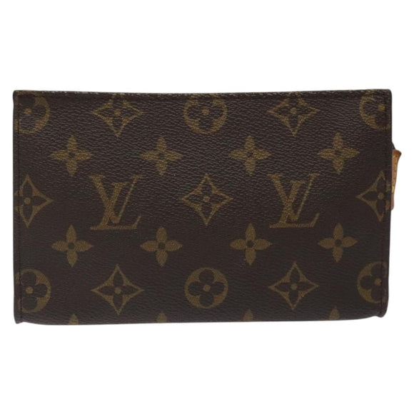 LOUIS VUITTON Monogram Bucket PM Accessory Pouch LV Auth 120729