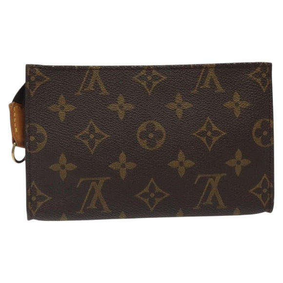 LOUIS VUITTON Monogram Bucket PM Accessory Pouch LV Auth 120729