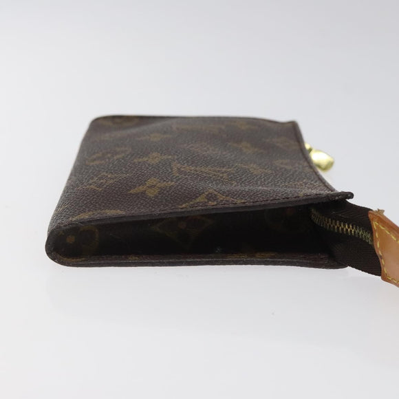 LOUIS VUITTON Monogram Bucket PM Accessory Pouch LV Auth 120729