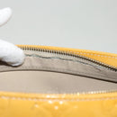 LOUIS VUITTON Monogram Vernis Houston Hand Bag Beige M91004 LV Auth 120738-20