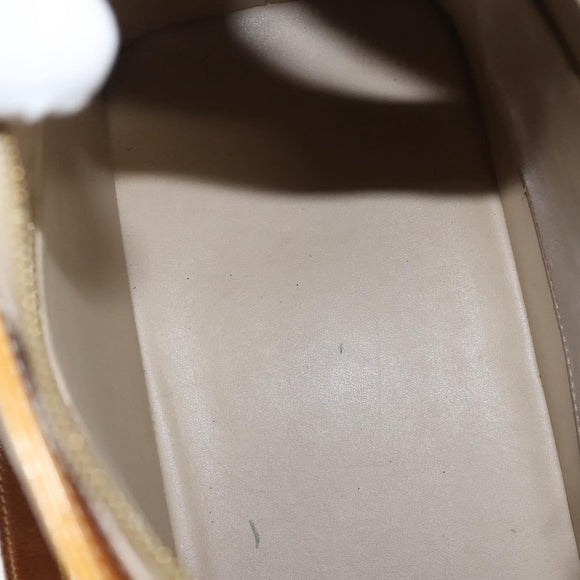 LOUIS VUITTON Monogram Vernis Houston Hand Bag Beige M91004 LV Auth 120738