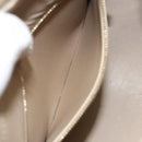 LOUIS VUITTON Monogram Vernis Houston Hand Bag Beige M91004 LV Auth 120738-24