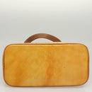LOUIS VUITTON Monogram Vernis Houston Hand Bag Beige M91004 LV Auth 120738-5