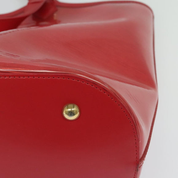 LOUIS VUITTON Epi Plage Lagoon Bay Tote Bag Red M92150 LV Auth 120743