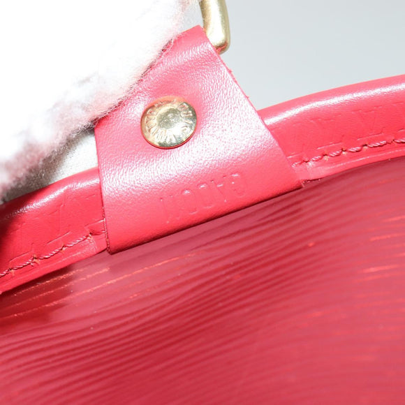 LOUIS VUITTON Epi Plage Lagoon Bay Tote Bag Red M92150 LV Auth 120743