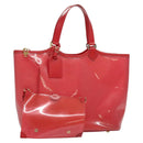 LOUIS VUITTON Epi Plage Lagoon Bay Tote Bag Red M92150 LV Auth 120743-1