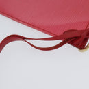 LOUIS VUITTON Epi Plage Lagoon Bay Tote Bag Red M92150 LV Auth 120743-23
