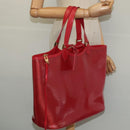 LOUIS VUITTON Epi Plage Lagoon Bay Tote Bag Red M92150 LV Auth 120743-27