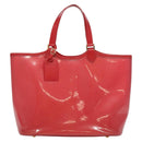 LOUIS VUITTON Epi Plage Lagoon Bay Tote Bag Red M92150 LV Auth 120743-2