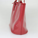 LOUIS VUITTON Epi Plage Lagoon Bay Tote Bag Red M92150 LV Auth 120743-5