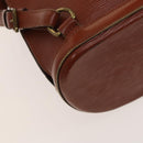 LOUIS VUITTON Epi Coblanc Shoulder Bag Brown M52293 LV Auth 120747-18