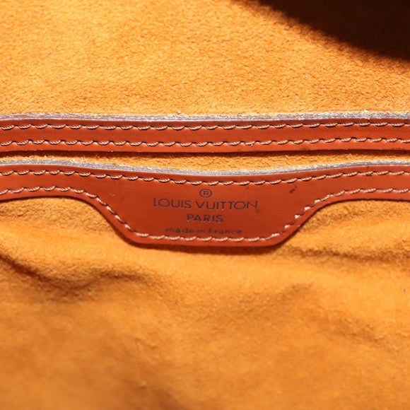 LOUIS VUITTON Epi Coblanc Shoulder Bag Brown M52293 LV Auth 120747