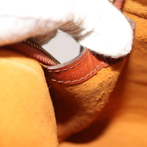 LOUIS VUITTON Epi Coblanc Shoulder Bag Brown M52293 LV Auth 120747