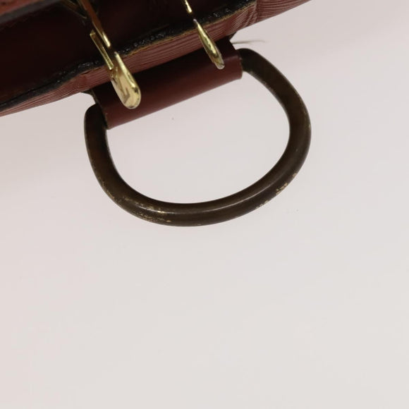 LOUIS VUITTON Epi Coblanc Shoulder Bag Brown M52293 LV Auth 120747