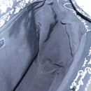 CHANEL Chain Tote Bag Canvas Black CC Auth 120748-16