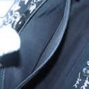 CHANEL Chain Tote Bag Canvas Black CC Auth 120748-18