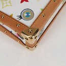 LOUIS VUITTON Multicolor Ribbon Pochette I Miss You Bag M92051 Auth 120751SV-15